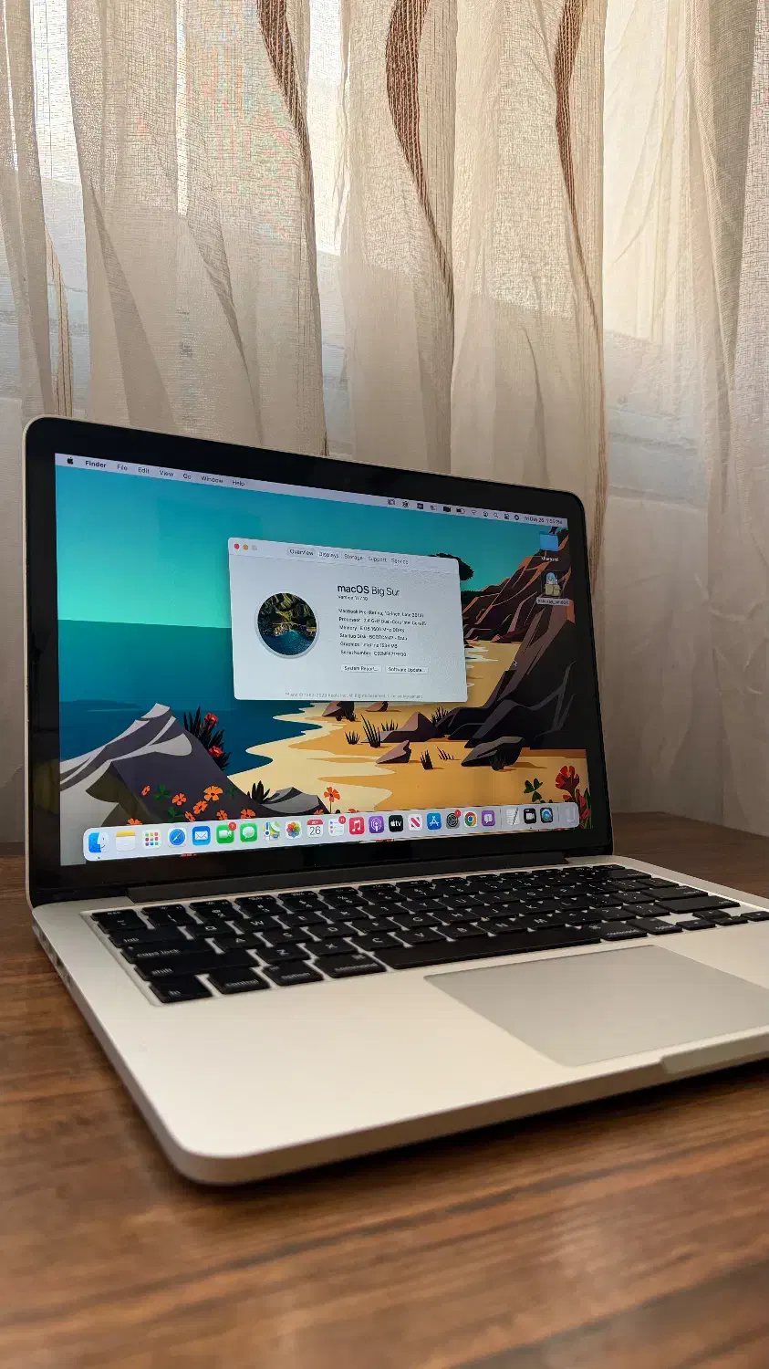 مک بوک پرو ۲۰۱۳ ۱۳ اینچی|رایانه همراه|تهران, آهنگران (سراسیاب دولاب)|دیوار