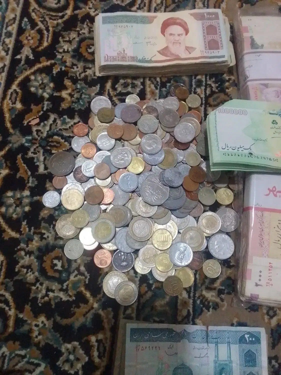 سکه خارجی ایرانی شاهی اسکناس|کلکسیون سکه، تمبر، اسکناس|هشتگرد, گلسار|دیوار