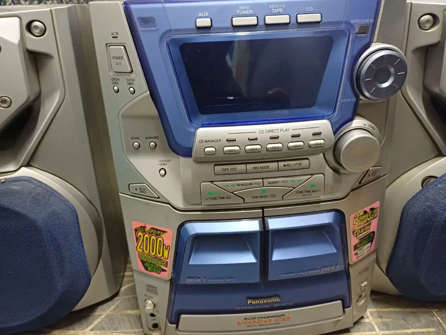 ضبط پانسونیک دی وی دی و سی دی خور|سیستم صوتی خانگی|رضوانشهر, |دیوار