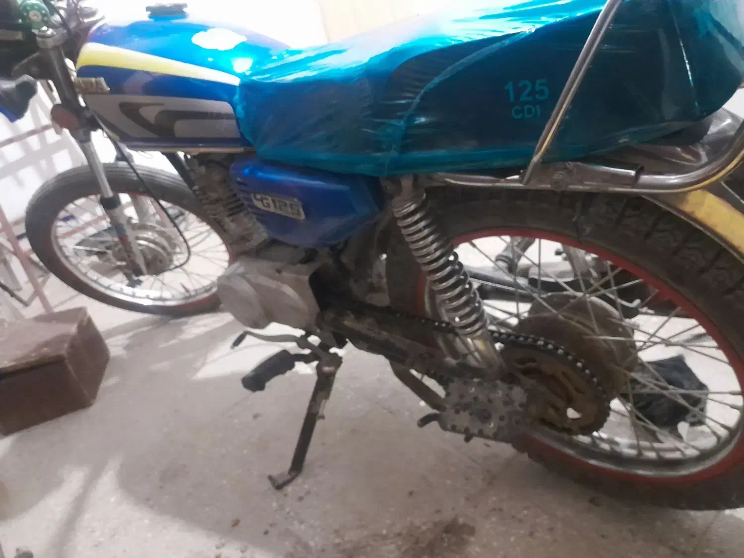 موتور مزایده|موتورسیکلت|خرم‌آباد, |دیوار