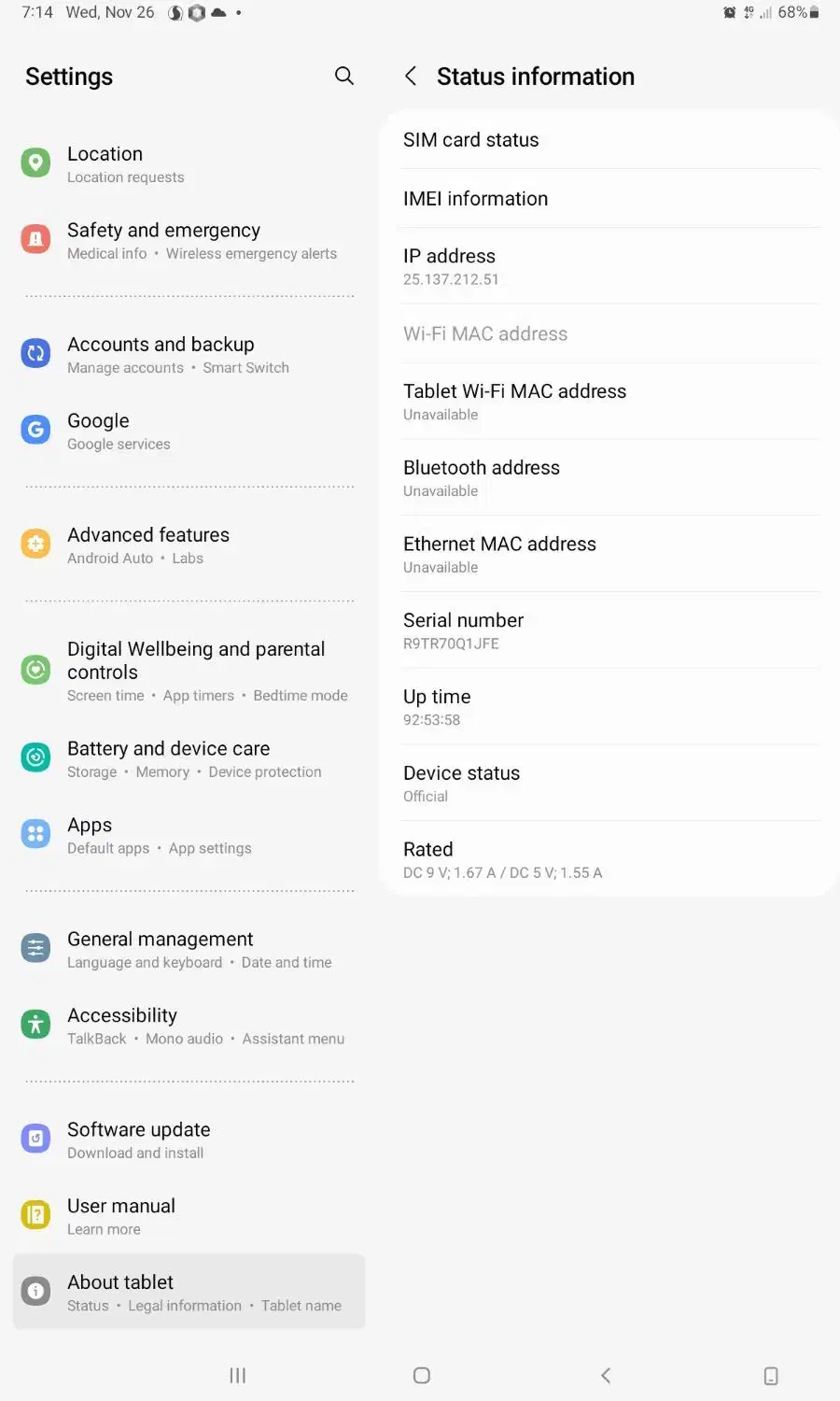 تبلت سامسونگ ۱۰ اینچ|تبلت|نیشابور, فردوسی جنوبی|دیوار