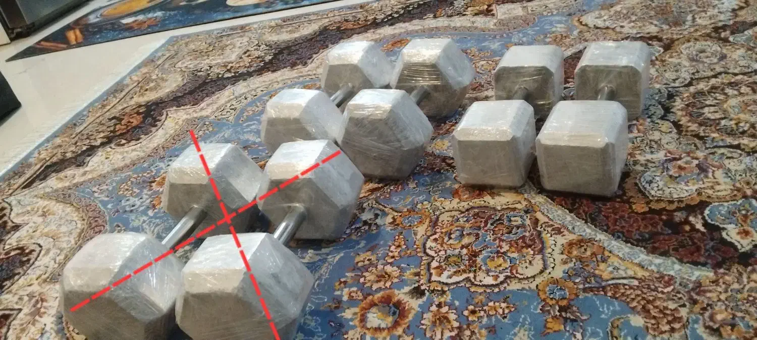 دمبل بتنی|تجهیزات ورزشی|قم, قلعه کامکار|دیوار