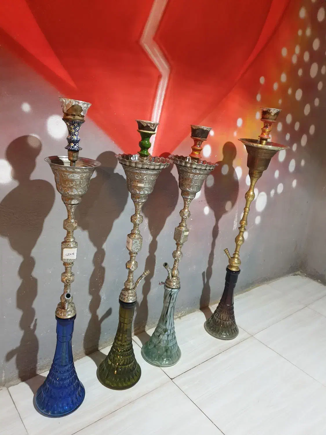 قلیان عربی و نقره کاری|کلکسیون و سرگرمی|قرچک, مهدیه|دیوار