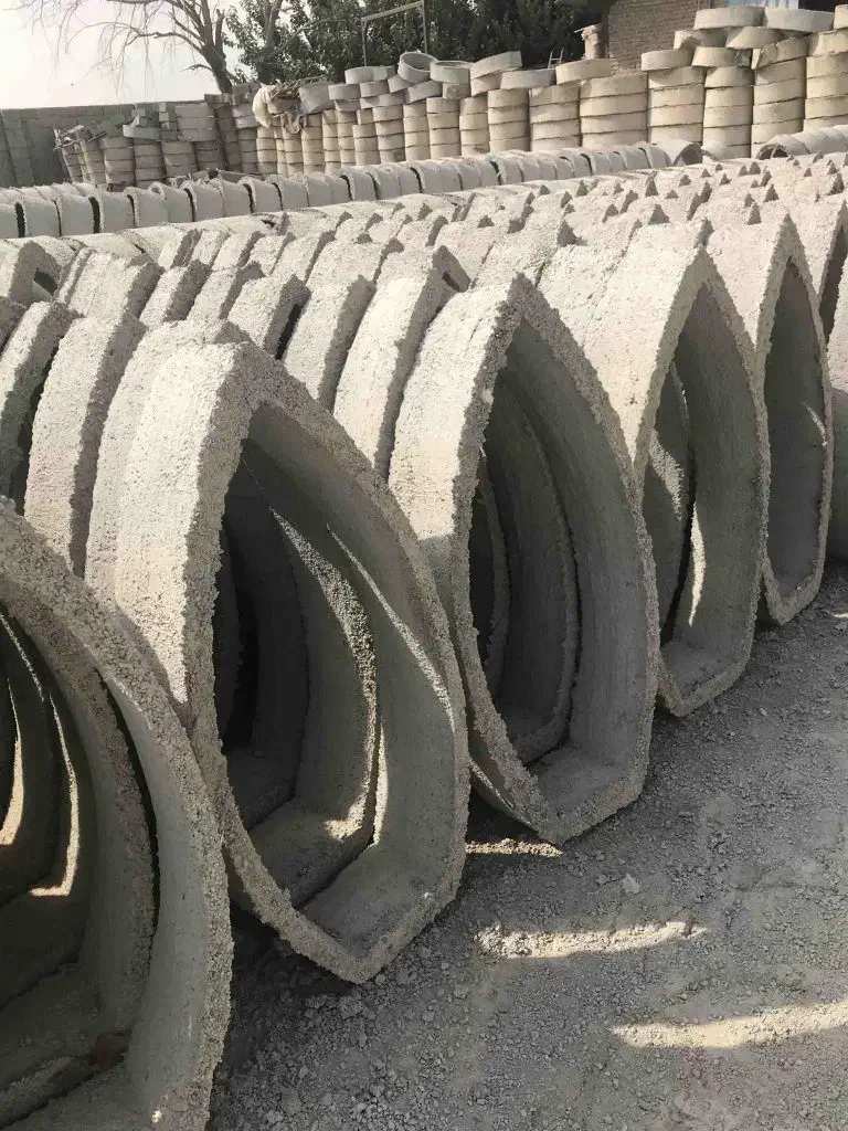 لوله سیمانی،کول چاه،لت های سیمانی ابیاری|مصالح و تجهیزات ساختمان|کاشان, بازار کاشان|دیوار