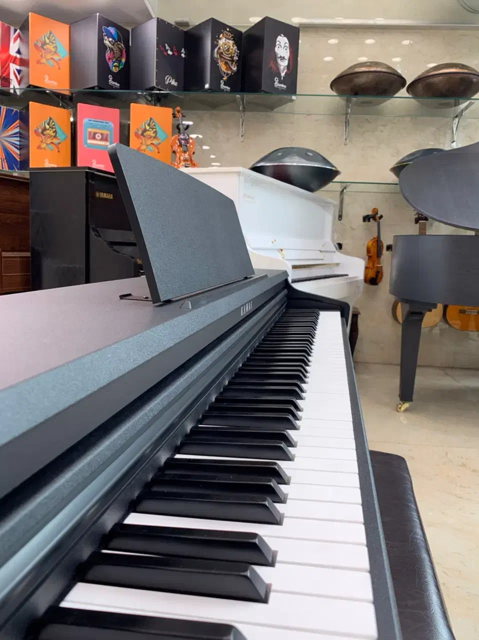 پیانو دیجیتال کلاویه سنگین KAWAI KDP75|پیانو، کیبورد، آکاردئون|تهران, شیخ هادی|دیوار