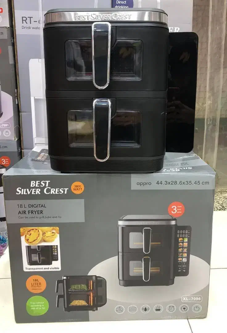 سرخکن بدون روغن دوطبقه/ایرفایر/ سرخکن رژیمی اکبند|اجاق گاز و لوازم برقی پخت‌وپز|تهران, چیتگر جنوبی|دیوار