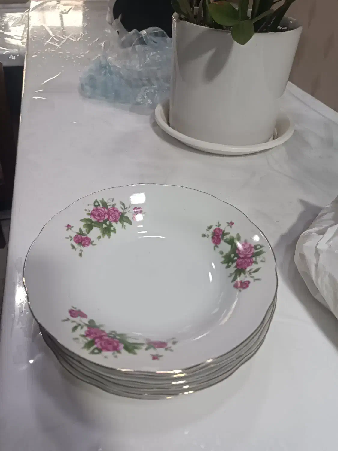 چینی قدیمی|ظروف سرو و پذیرایی|اصفهان, میرعماد|دیوار