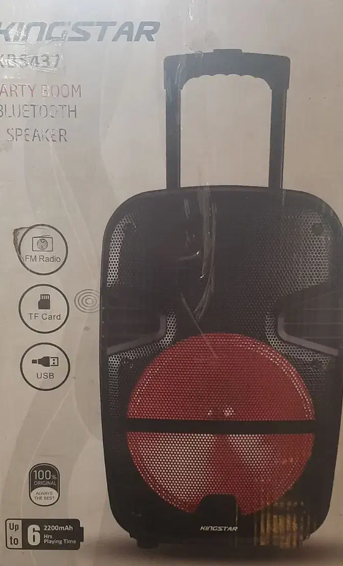 اسپیکر بلوتوثی قابل حمل کینگ استار مدلkbs437(اکبند|پخش‌کننده همراه|کرج, گلشهر|دیوار
