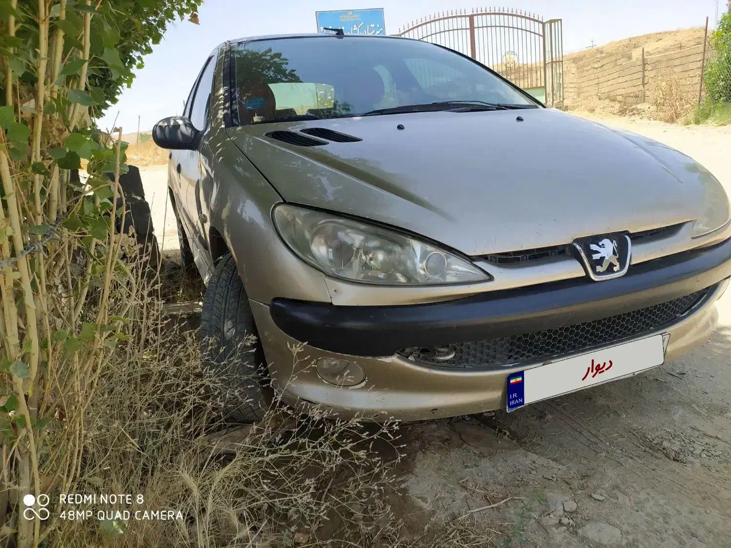 206 تیپ 2 مدل 83|خودرو سواری و وانت|دیواندره, |دیوار