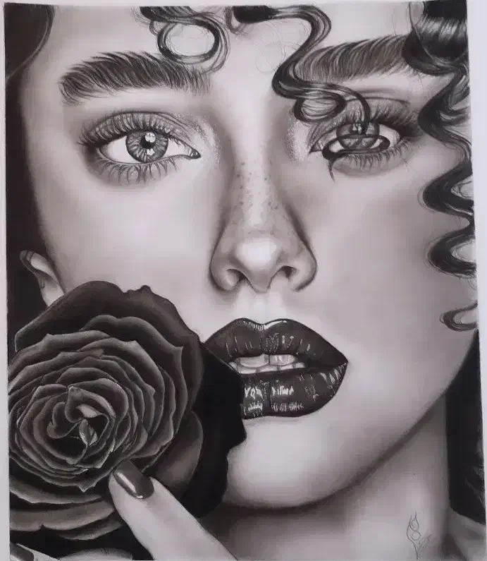 سفارش پرتره،طراحی چهره سیاه قلم پذیرفته میشود|تابلو، نقاشی، عکس|رباط‌کریم, رباط‌کریم|دیوار