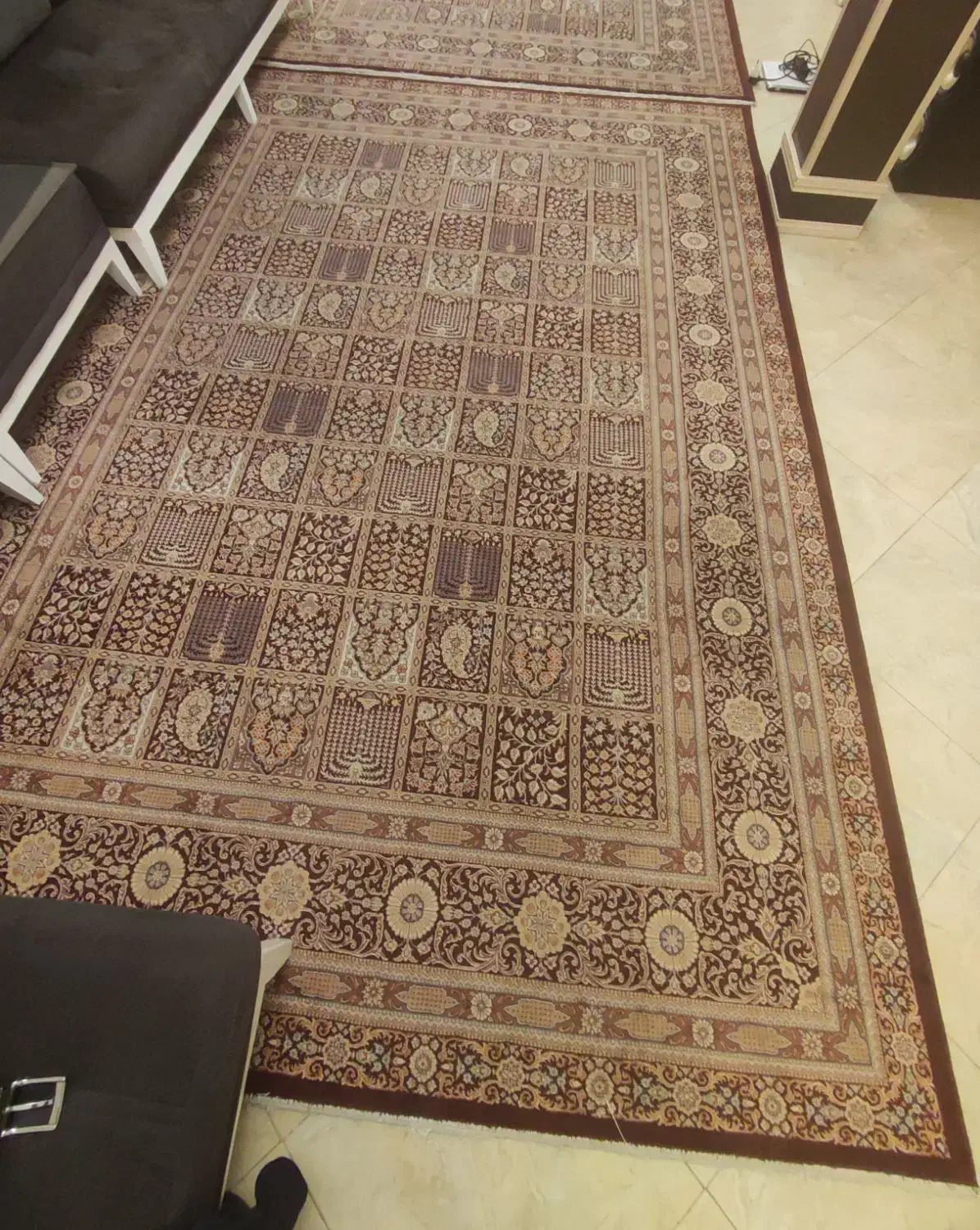 فرش|فرش|میانه, |دیوار