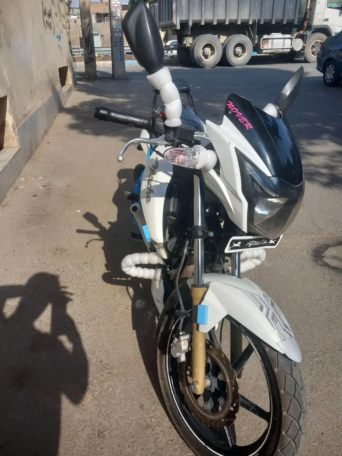 اپاچی ۱۸۰ مدل ۹۲|موتورسیکلت|پاکدشت, پاکدشت (مامازند)|دیوار