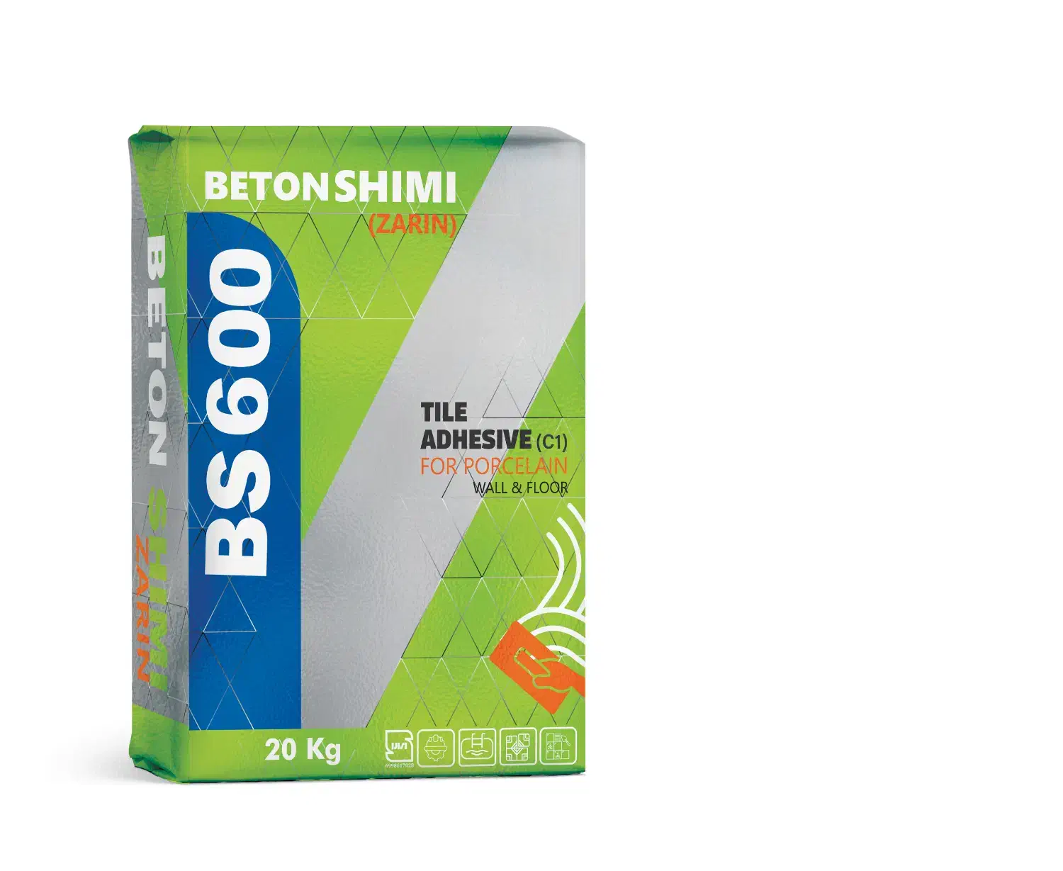 چسب کاشی پودری ، سرامیک پرسلان چسب بلوک بتن شیمی|مصالح و تجهیزات ساختمان|مشهد, فلسطین|دیوار