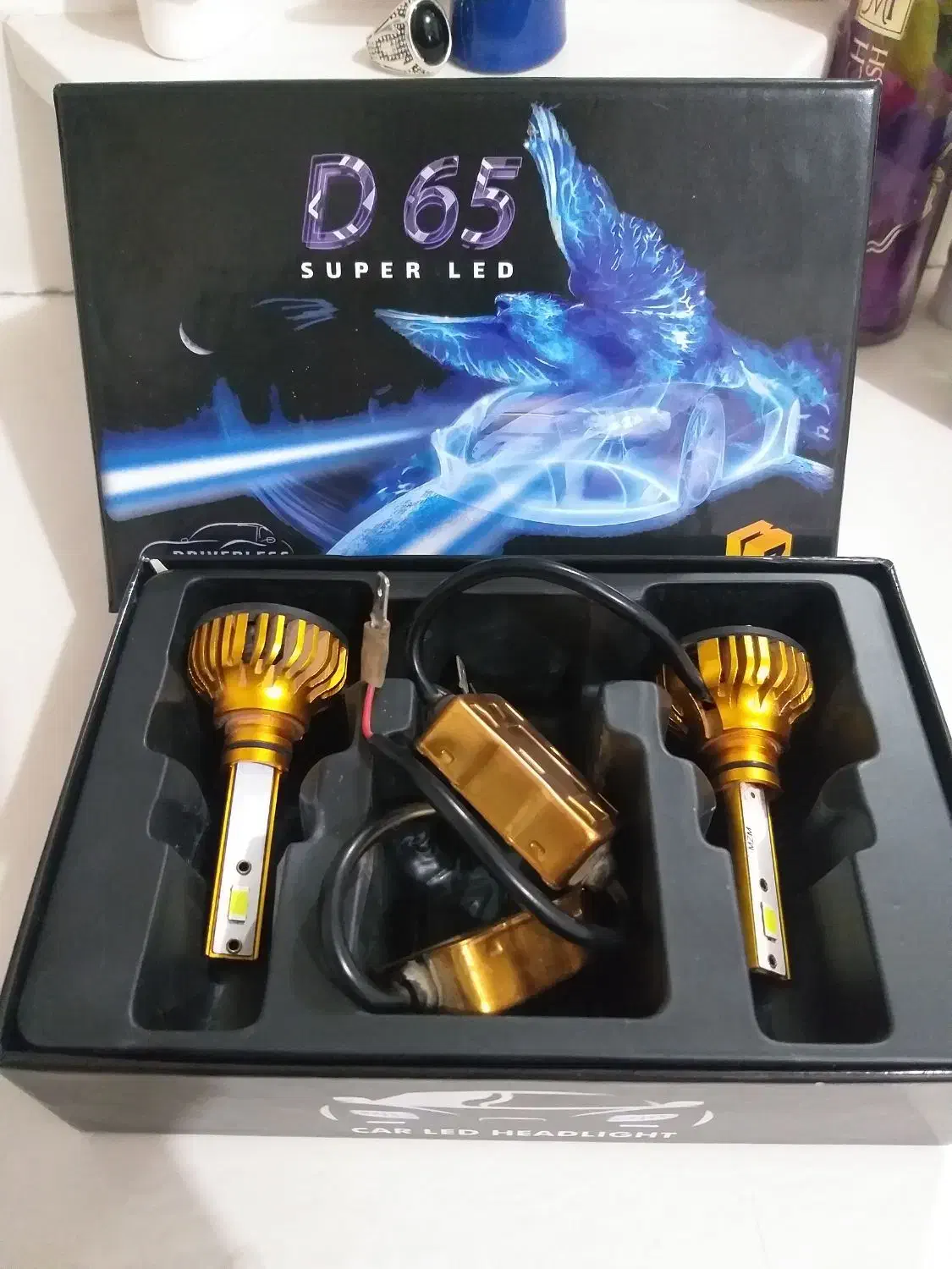 دو جفت هدلایت Dragon و D65|قطعات یدکی و لوازم جانبی|هشتگرد, شهرک جهان ویلا (درخشانیه)|دیوار