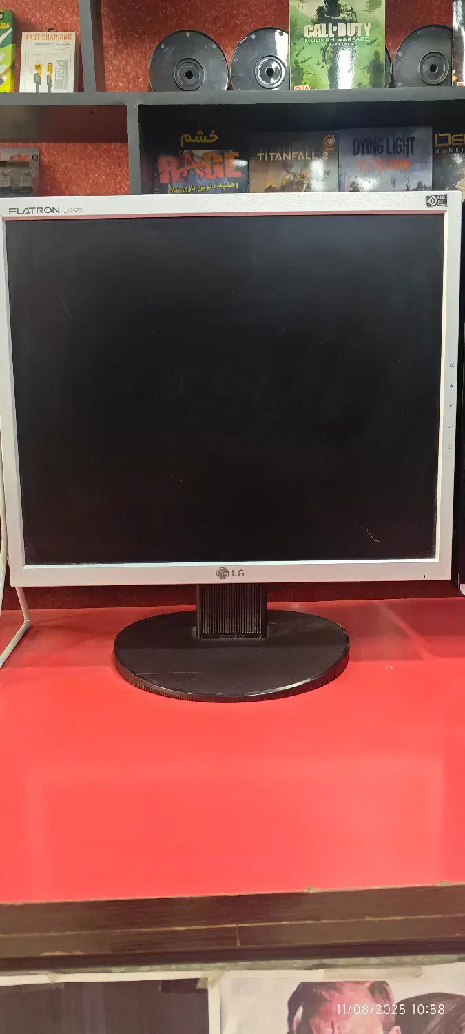 مانیتور ۱۷ اینچ بدونمشکل ال جی|قطعات و لوازم جانبی رایانه|بوکان, |دیوار