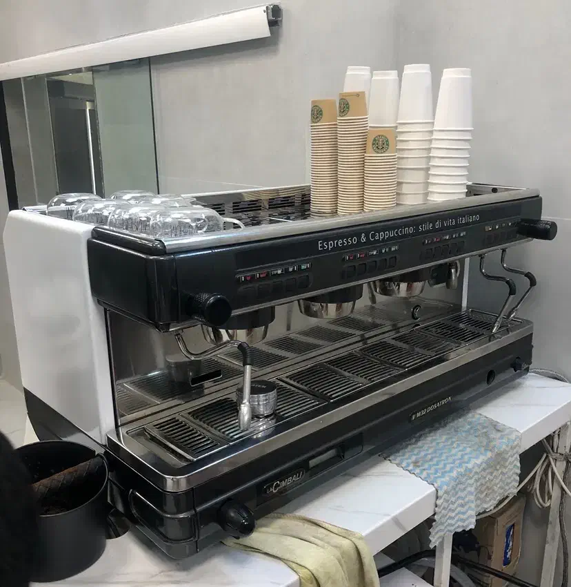دستگاه اسپرسو سه گروپ تازه سرویس|کافی‌شاپ و رستوران|قم, سالاریه|دیوار