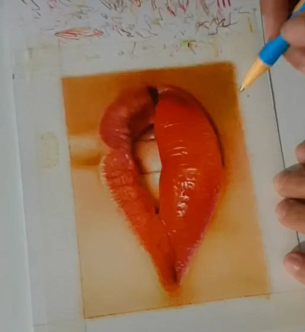 آموزش نقاشی با خودکار رنگی|خدمات آموزشی|یزد, |دیوار