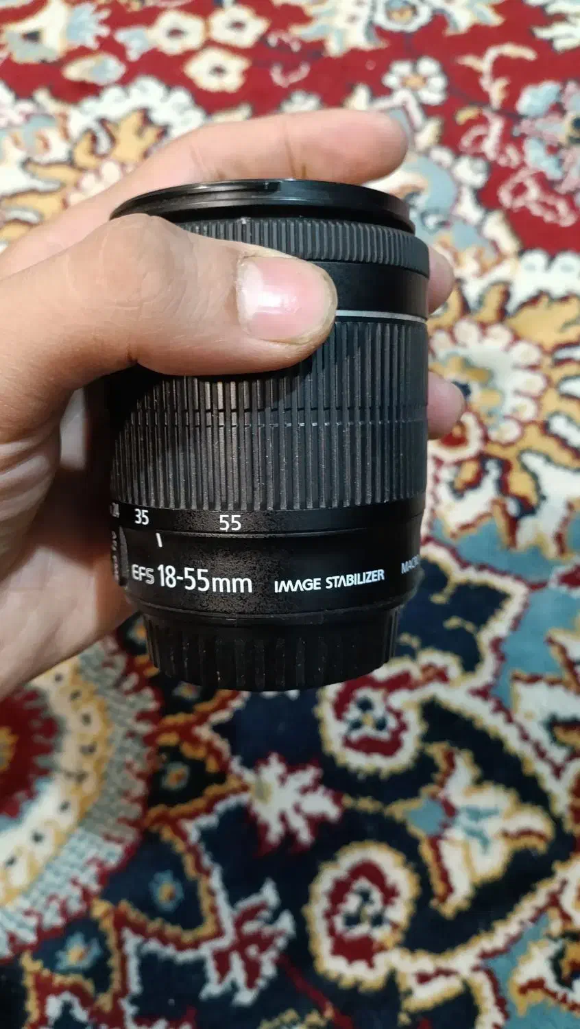 لنز کنون STM 18.55  EF-S|دوربین عکاسی و فیلم‌برداری|خمینی‌شهر, |دیوار