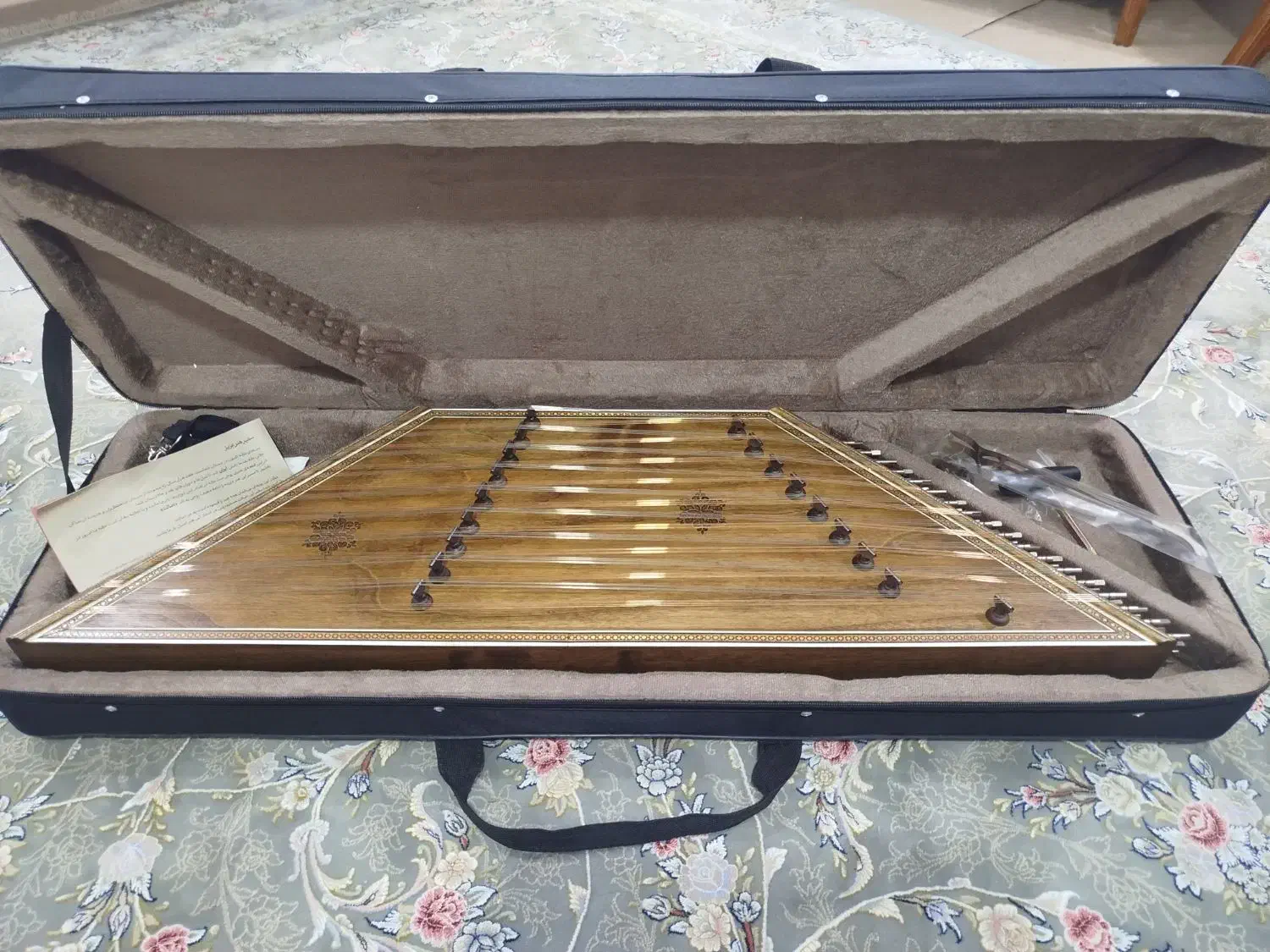 سنتور چوب گردو  نو|سازهای سنتی|نکا, |دیوار