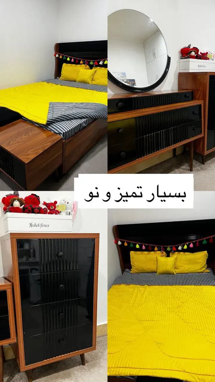 سرویس خواب شیک|تخت و سرویس خواب|ایذه, |دیوار