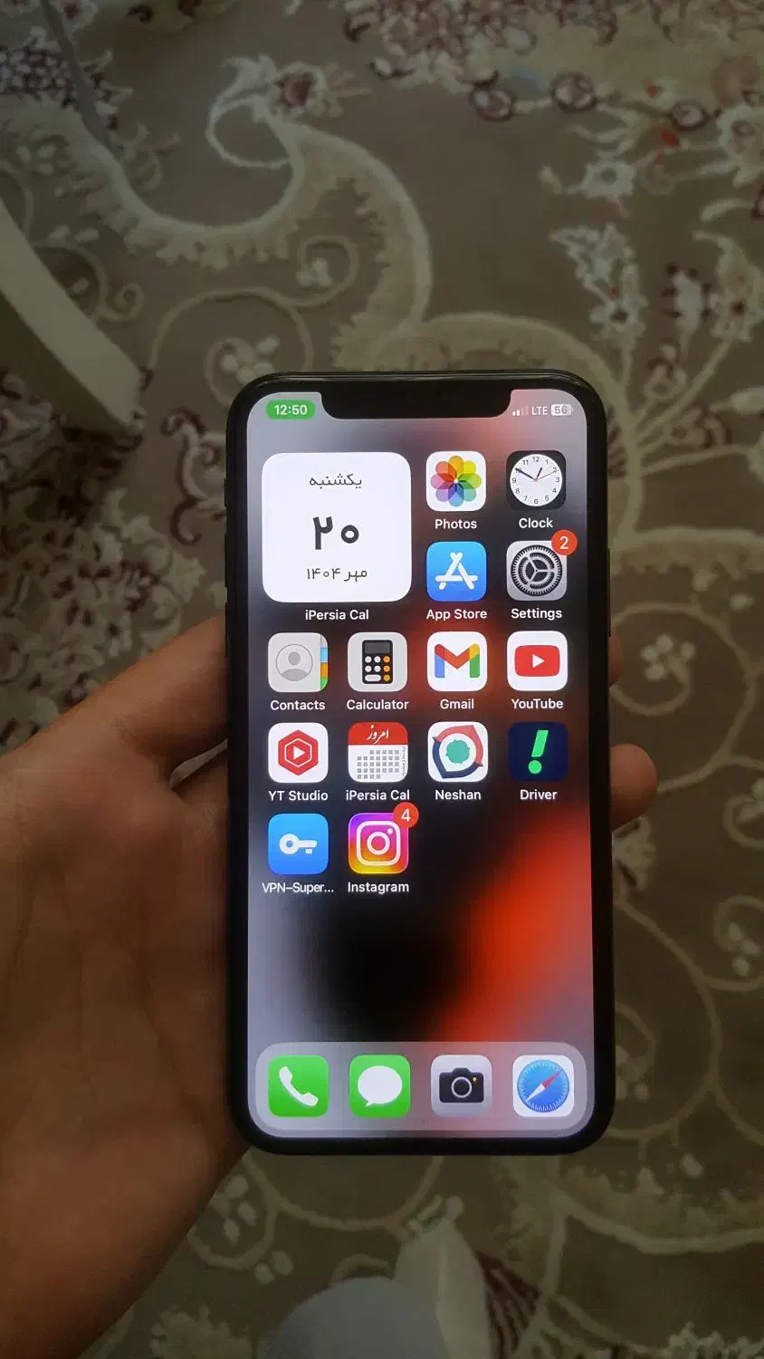 iphone x 256 بدون باز شدگی|موبایل|سنندج, |دیوار
