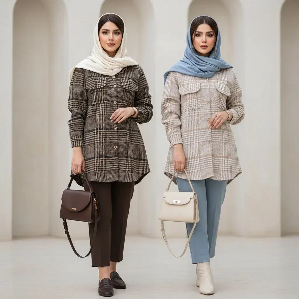 انواع پالتو پیراهن|لباس|کبودرآهنگ, |دیوار