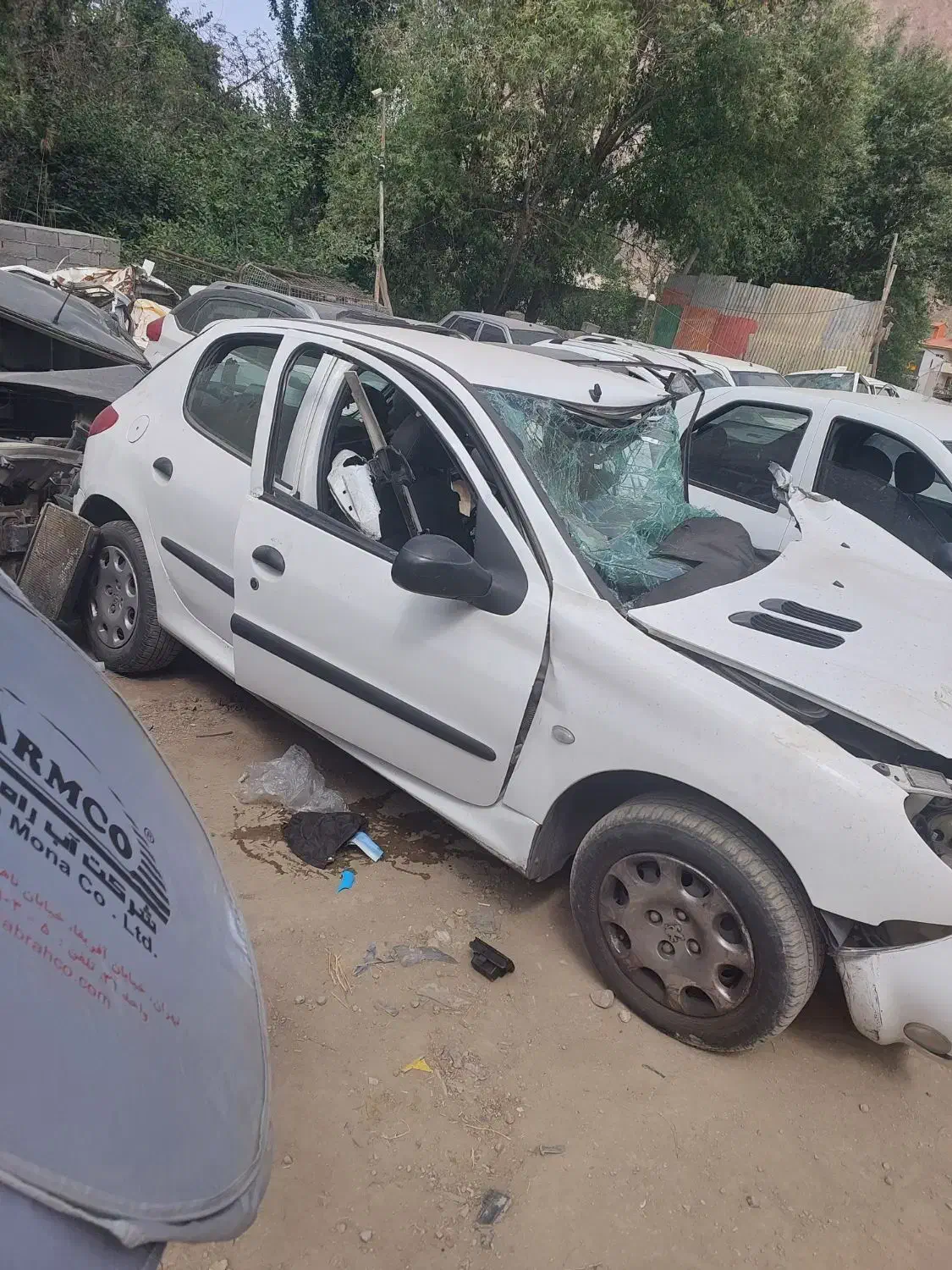 ۲۰۶ تیپ ۲ مدل ۱۳۹۶ سفید|خودرو سواری و وانت|رینه, |دیوار