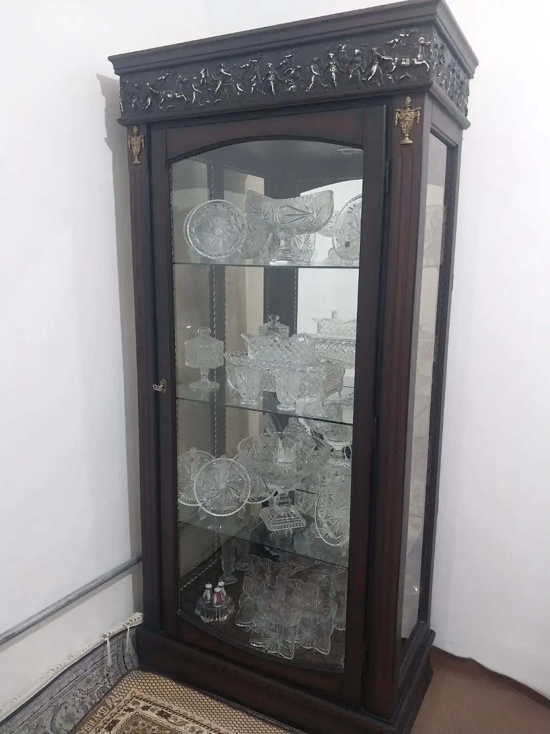 بوفه چوبی شیک|بوفه، ویترین، کنسول|خوی, |دیوار