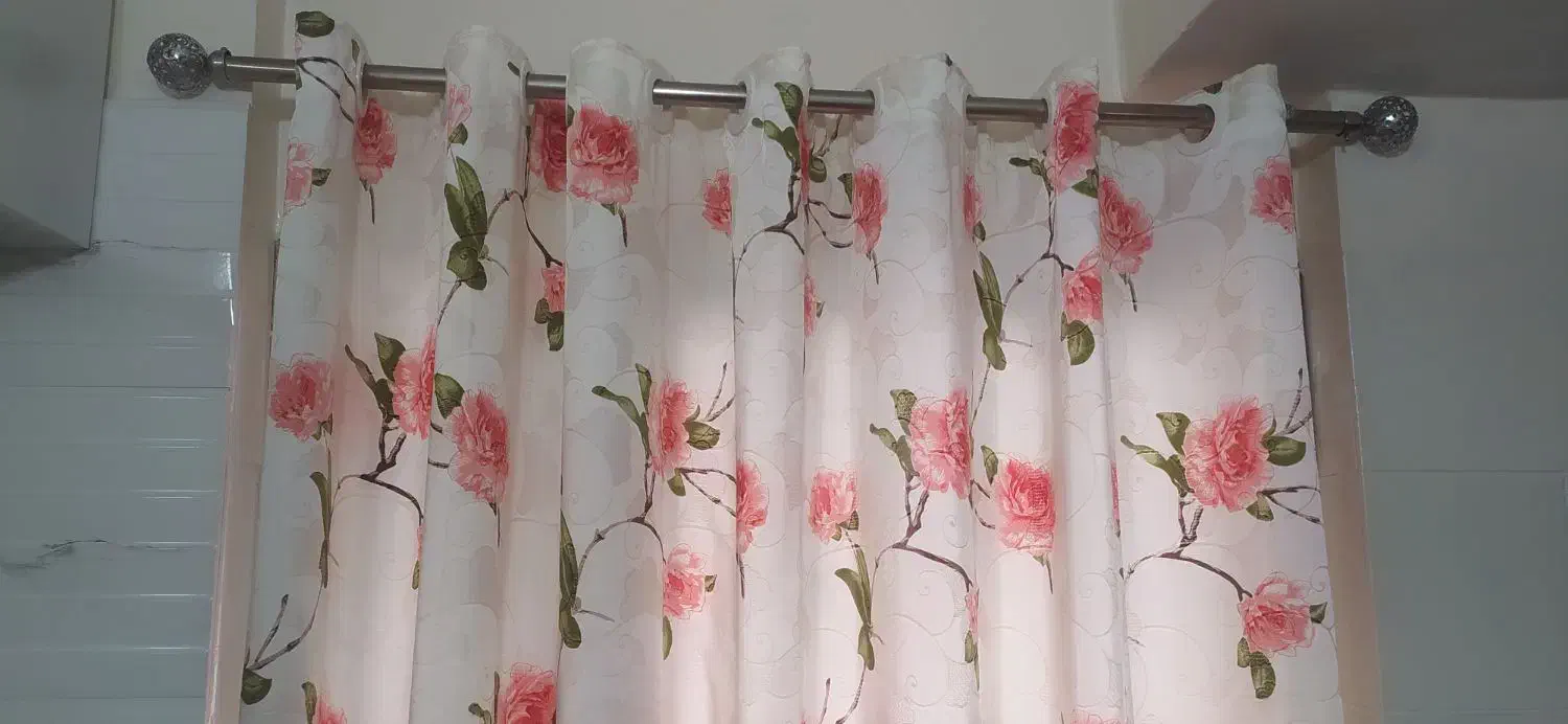 پارچه ساتن خارجی هستن باضمانت عرض سه متر ۳۹۵متری|پرده، رانر، رومیزی|رودهن, |دیوار