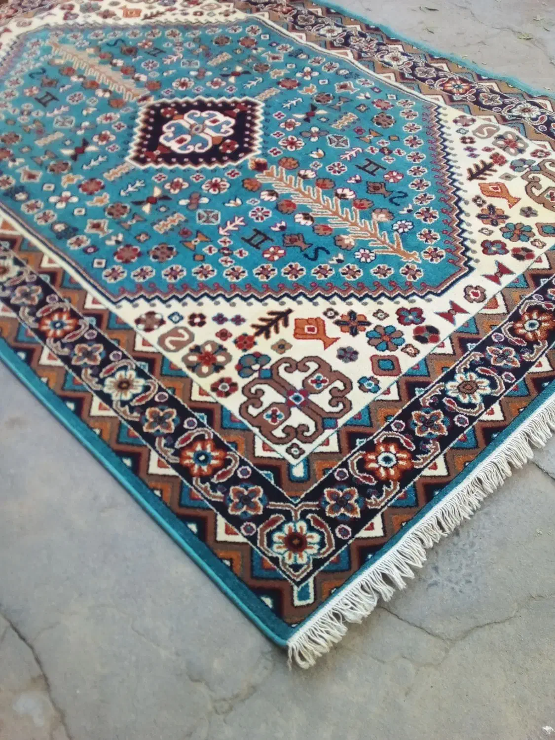 گیلیم فرش تمام نخ|گلیم، جاجیم، گبه|بروجرد, |دیوار