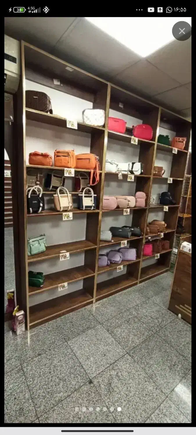 رگال چوبی  دکور|کتابخانه، شلف، قفسه‌های دیواری|تهران, بوستان سرخه حصار|دیوار