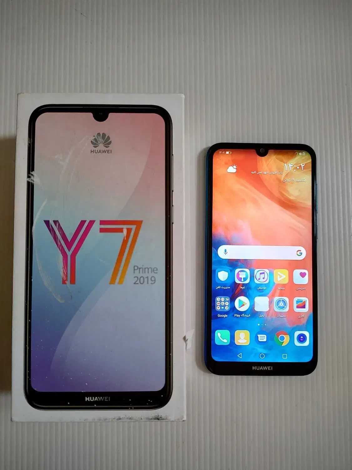 گوشی y7 prime 2019|موبایل|تربت جام, المهدی|دیوار