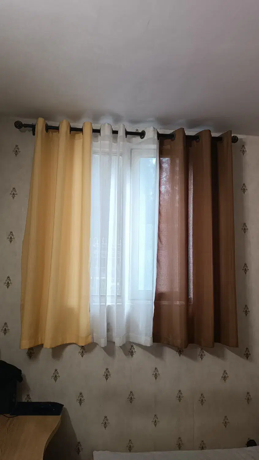 تعدادی پرده کاملا نو بلند و کوتاه جدید|پرده، رانر، رومیزی|مشهد, سیس‌آباد|دیوار