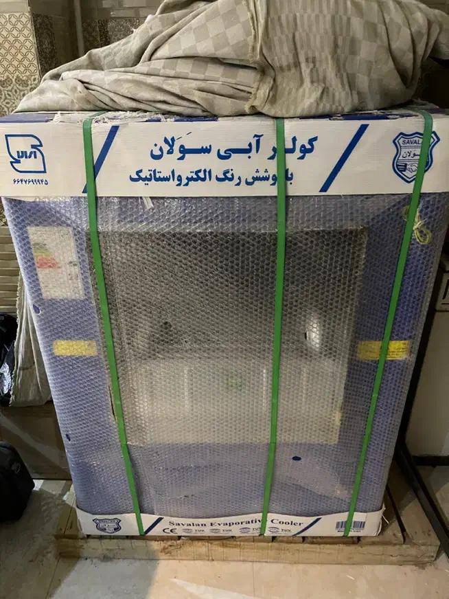 کولر سولان ۷۰۰۰ اکبند به همراه ریموت کنترل و ضمانت|کولر آبی|یزد, |دیوار