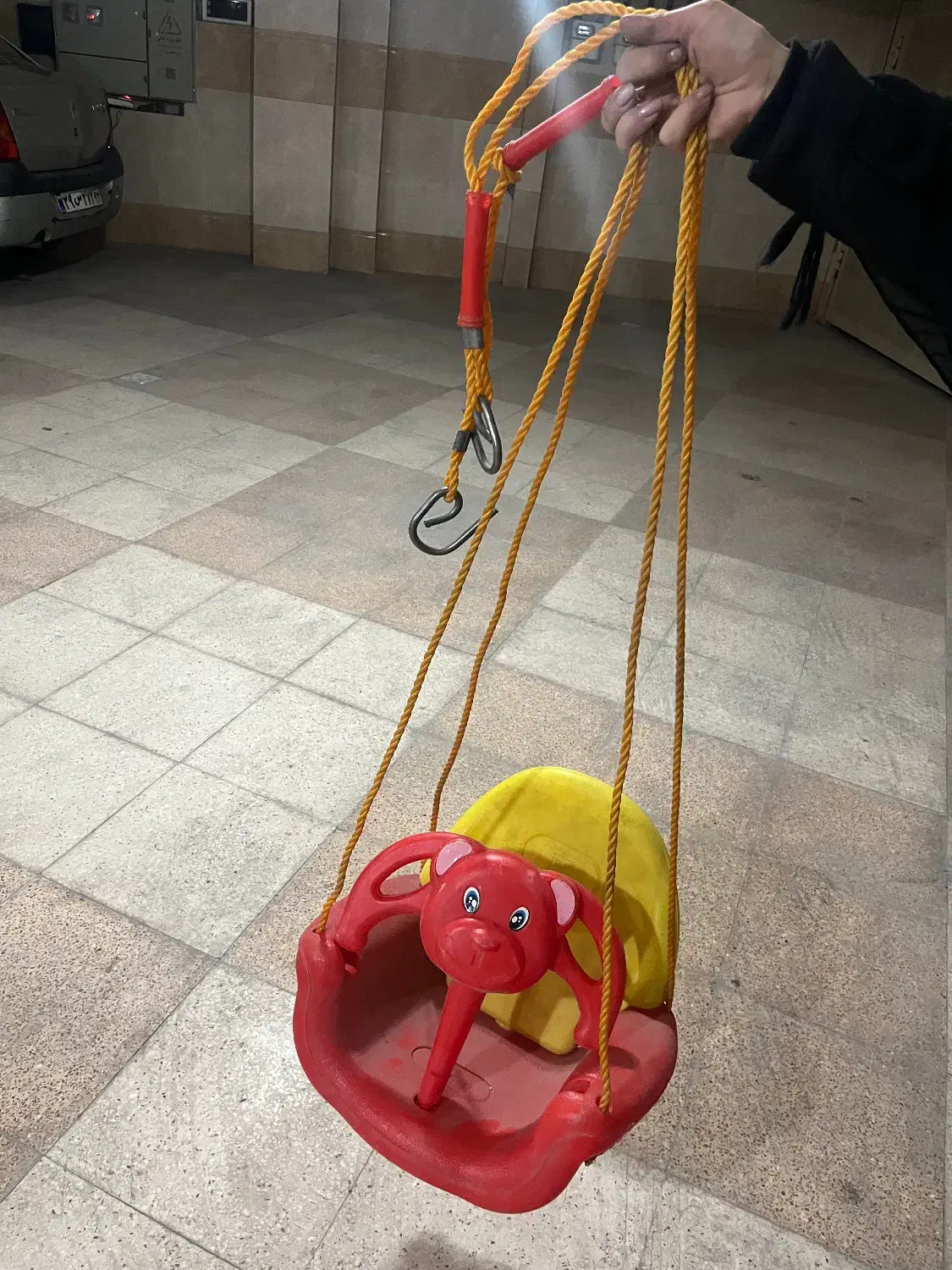 تاب کودک عروسکی پلاستیکی|اسباب‌بازی بچه|قائم‌شهر, |دیوار