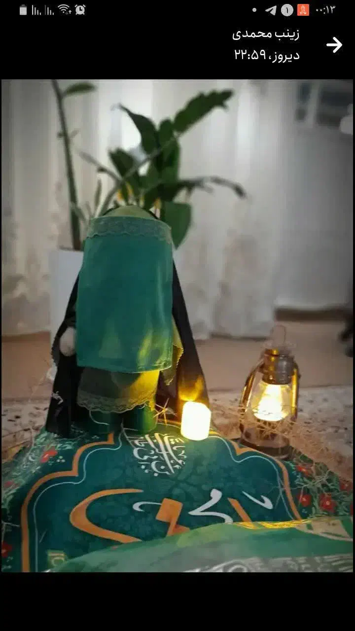 عروسک سفره خانم رقیه|اسباب‌بازی بچه|مشهد, عبادی|دیوار