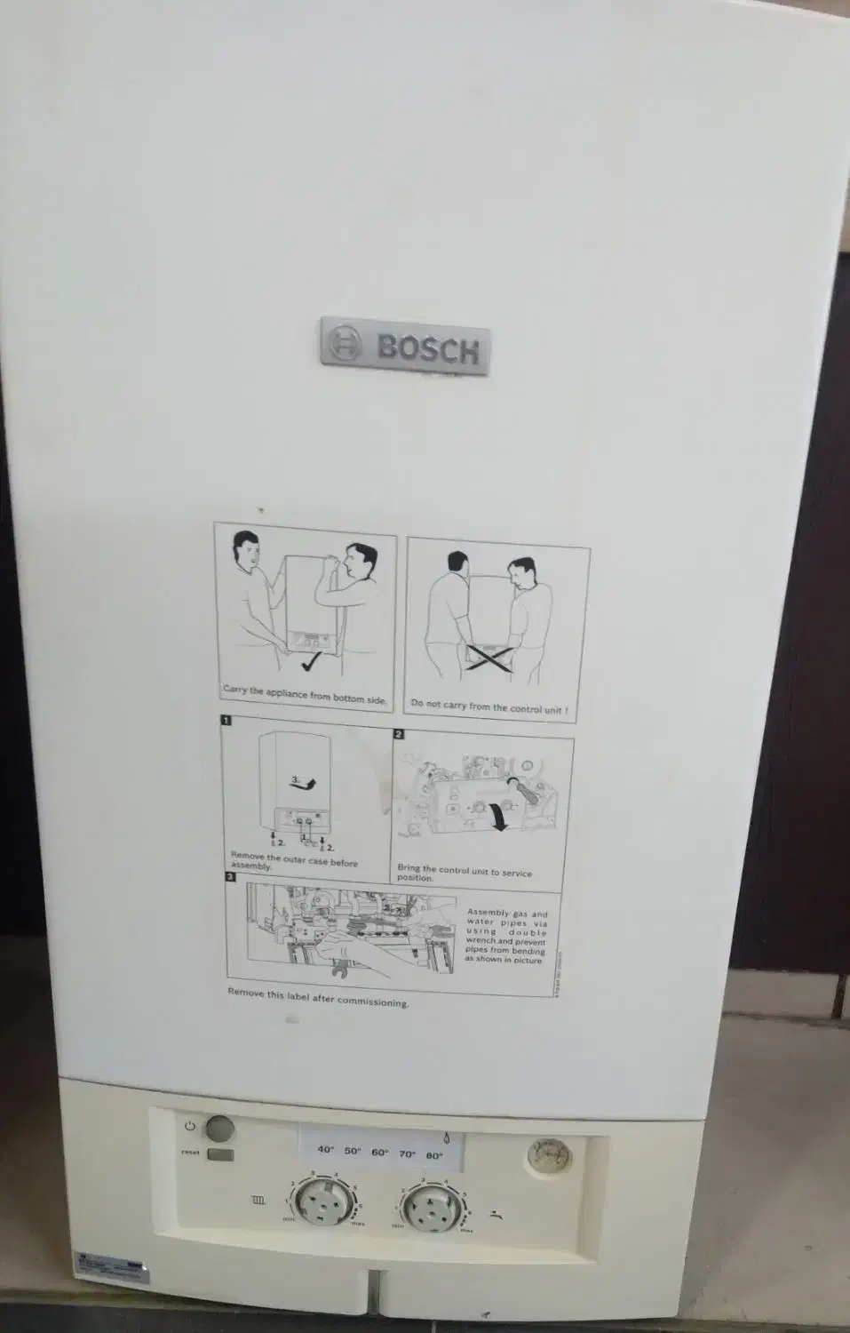 پکیج کارکرده بوش کلاسیک|آبگرمکن، پکیج، شوفاژ|زنجان, |دیوار