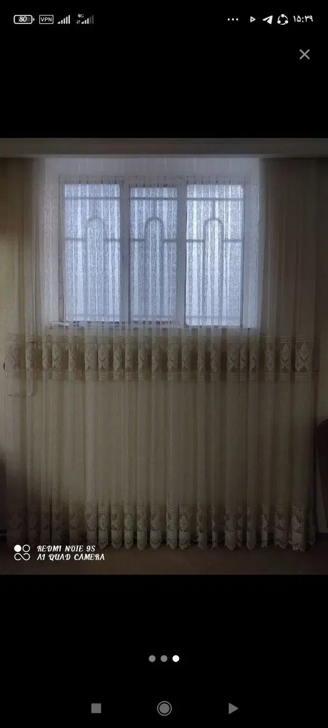 پرده تور ومخمل|پرده، رانر، رومیزی|گرمه, |دیوار