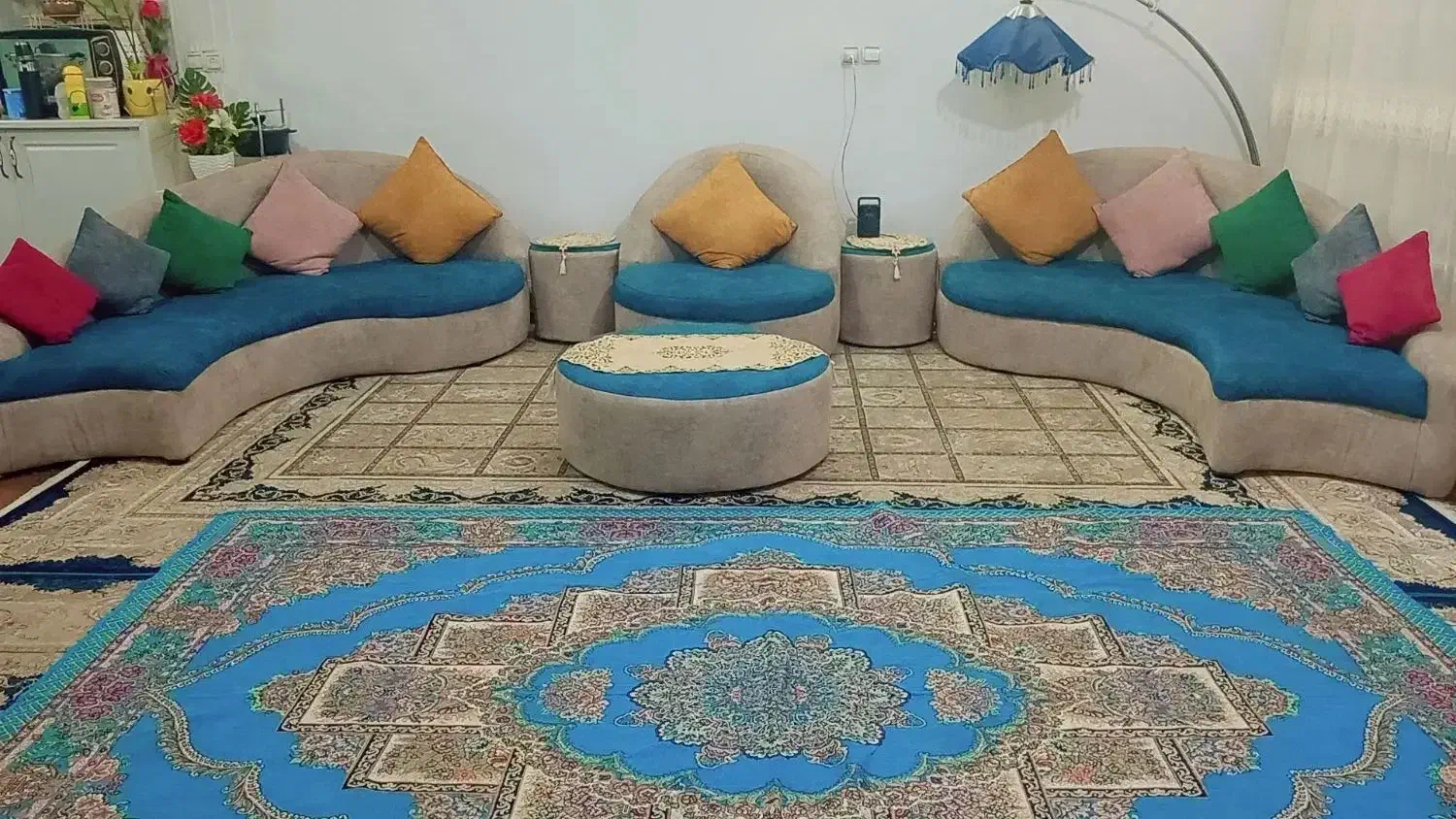 مبل و میز نهار خوری ست|مبلمان خانگی و میز عسلی|بیرجند, |دیوار