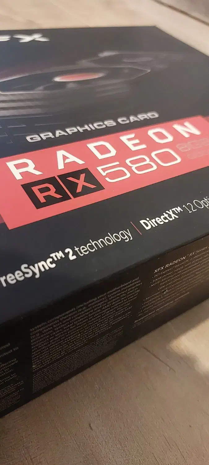 فروش کارت گرافیک XFX RX580 8GB|قطعات و لوازم جانبی رایانه|اندیشه, اندیشه فاز ۴|دیوار