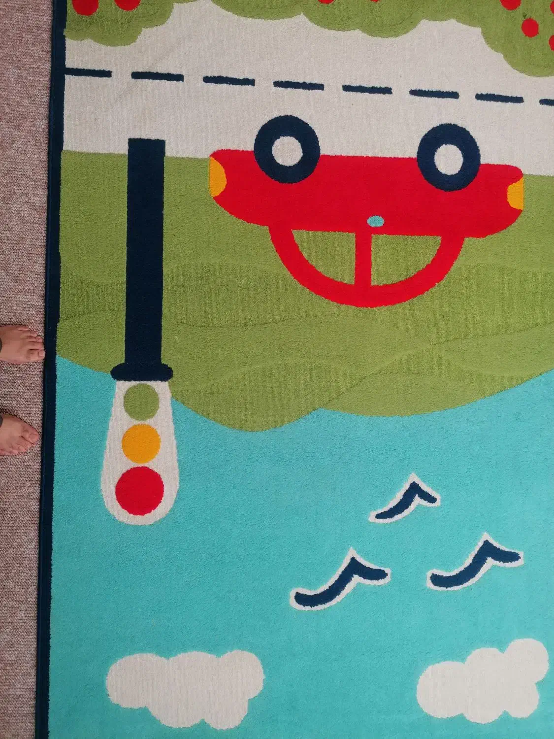 فرش گلیم کودک|گلیم، جاجیم، گبه|سنندج, |دیوار