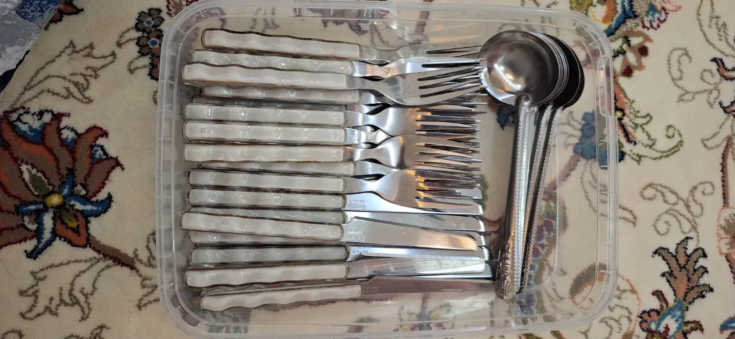 کاردچنگال ملاقه|ظروف سرو و پذیرایی|بوئین زهرا, |دیوار