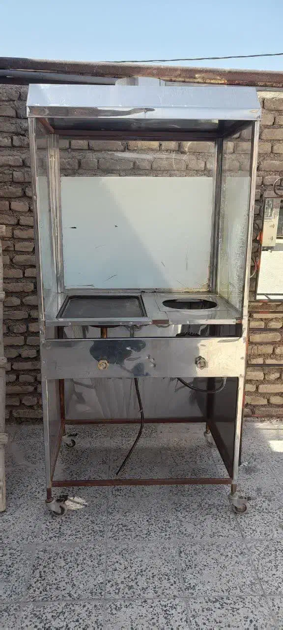 یخچال ویترینی و فر فلافلی|فروشگاه و مغازه|دهلران, |دیوار