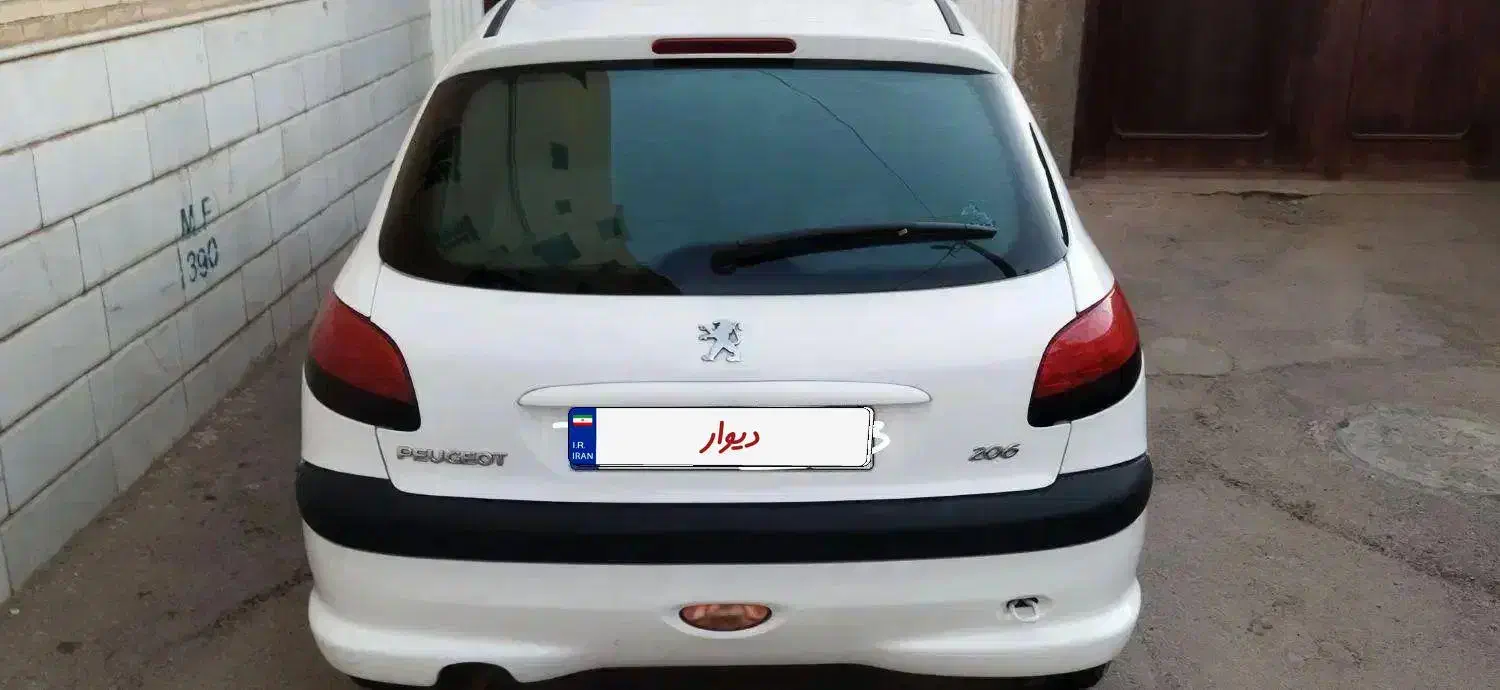 پژو 206 مدل 90 تیپ3|خودرو سواری و وانت|یزد, |دیوار