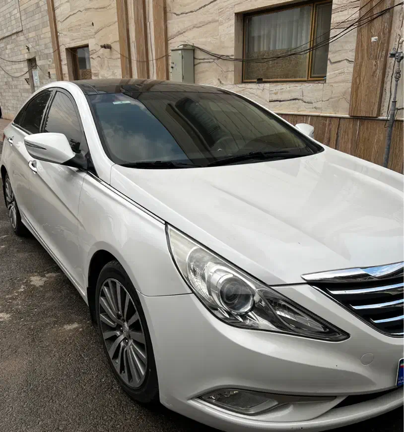 سوناتا yf مدل ۲۰۱۳ سفید صدفی|خودرو سواری و وانت|شهرکرد, |دیوار