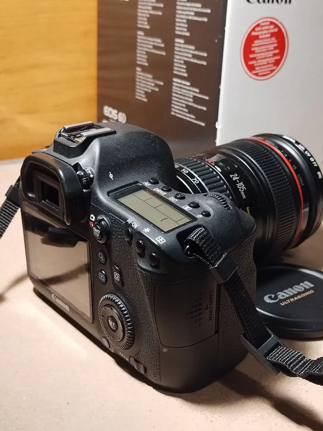 دوربین کنون 6d مارک 1 با لنز 24-105|دوربین عکاسی و فیلم‌برداری|شیراز, ستارخان|دیوار