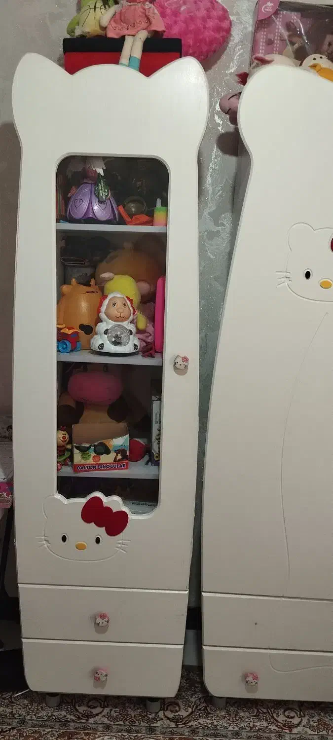 تخت و کمد بچه گانه|تخت و سرویس خواب|اراک, |دیوار