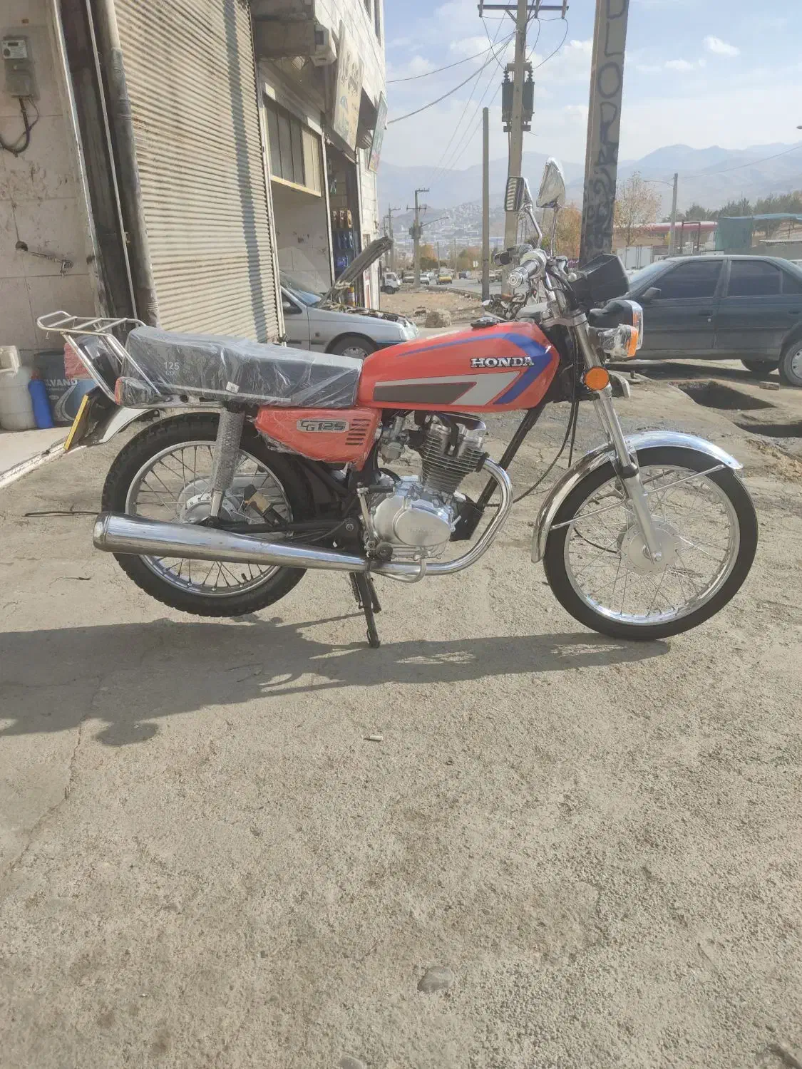 125مزایده درحد خشک|موتورسیکلت|سنندج, |دیوار