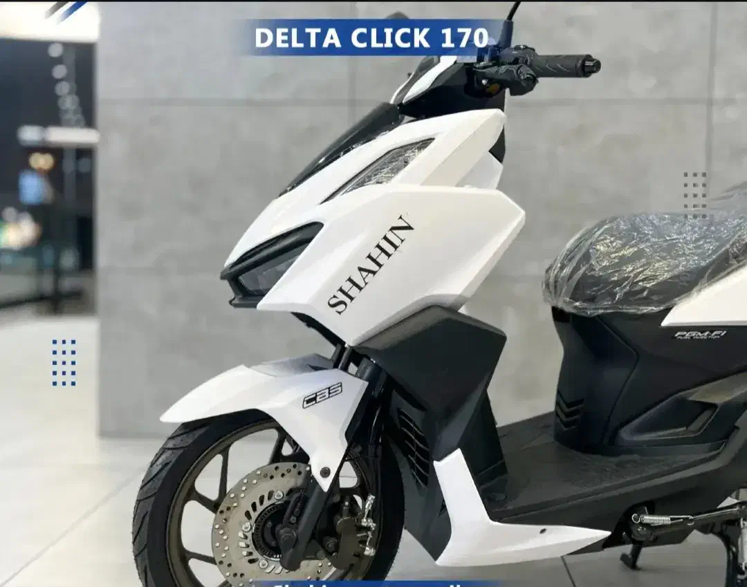 delta click 170|موتورسیکلت|رشت, نظری|دیوار