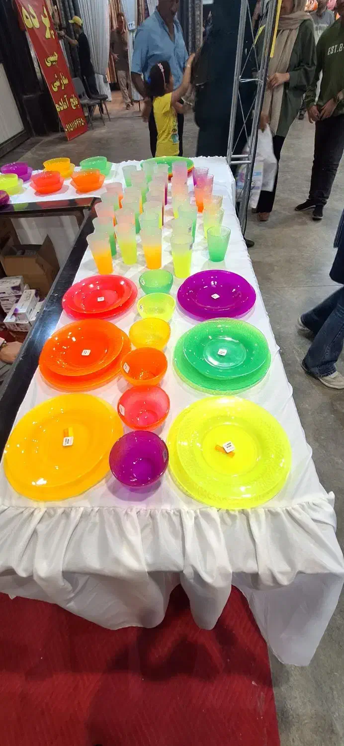 بلور رنگی|ظروف سرو و پذیرایی|مشهد, نیروی هوایی|دیوار